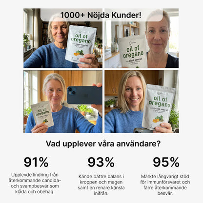 Nordic Oregano - Oreganoolja med Svartkumminolja